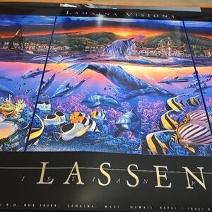 Lassen Lahaina Visions Ocean Art Poster